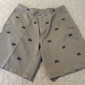 Men's Vineyard Vines Club Shorts Khaki Size 35